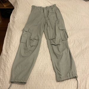 Abercrombie Light blue / grey ballon pants